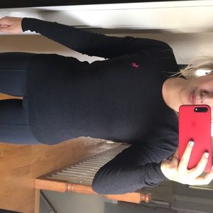 POLO Dark grey tight long sleeve